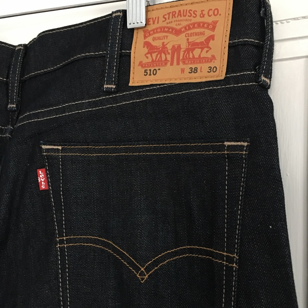Levi's 510 super skinny jeans.